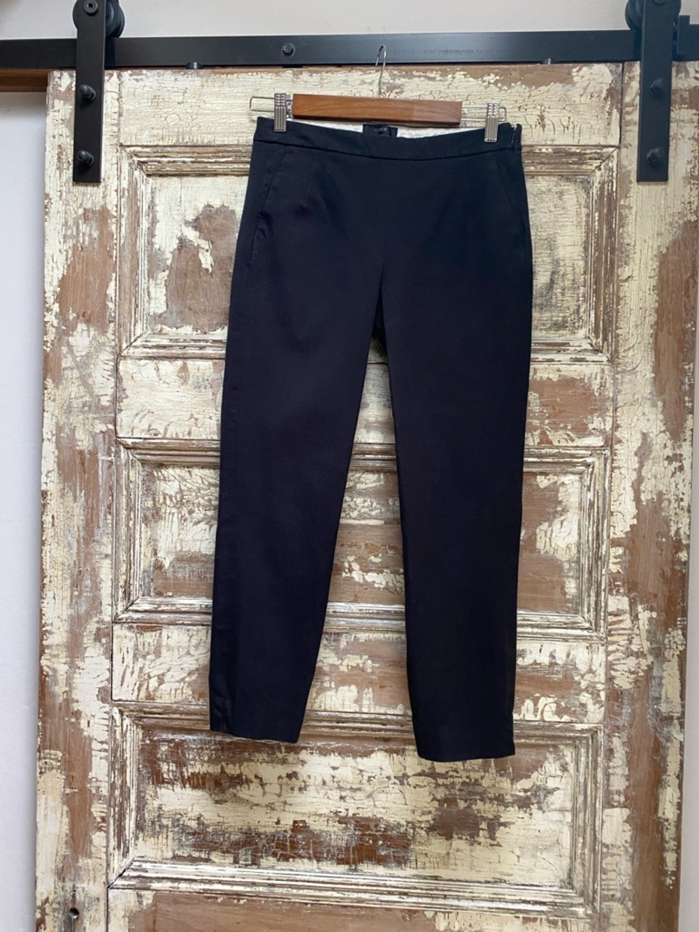 J. Crew Black Martie Pants, Size 2